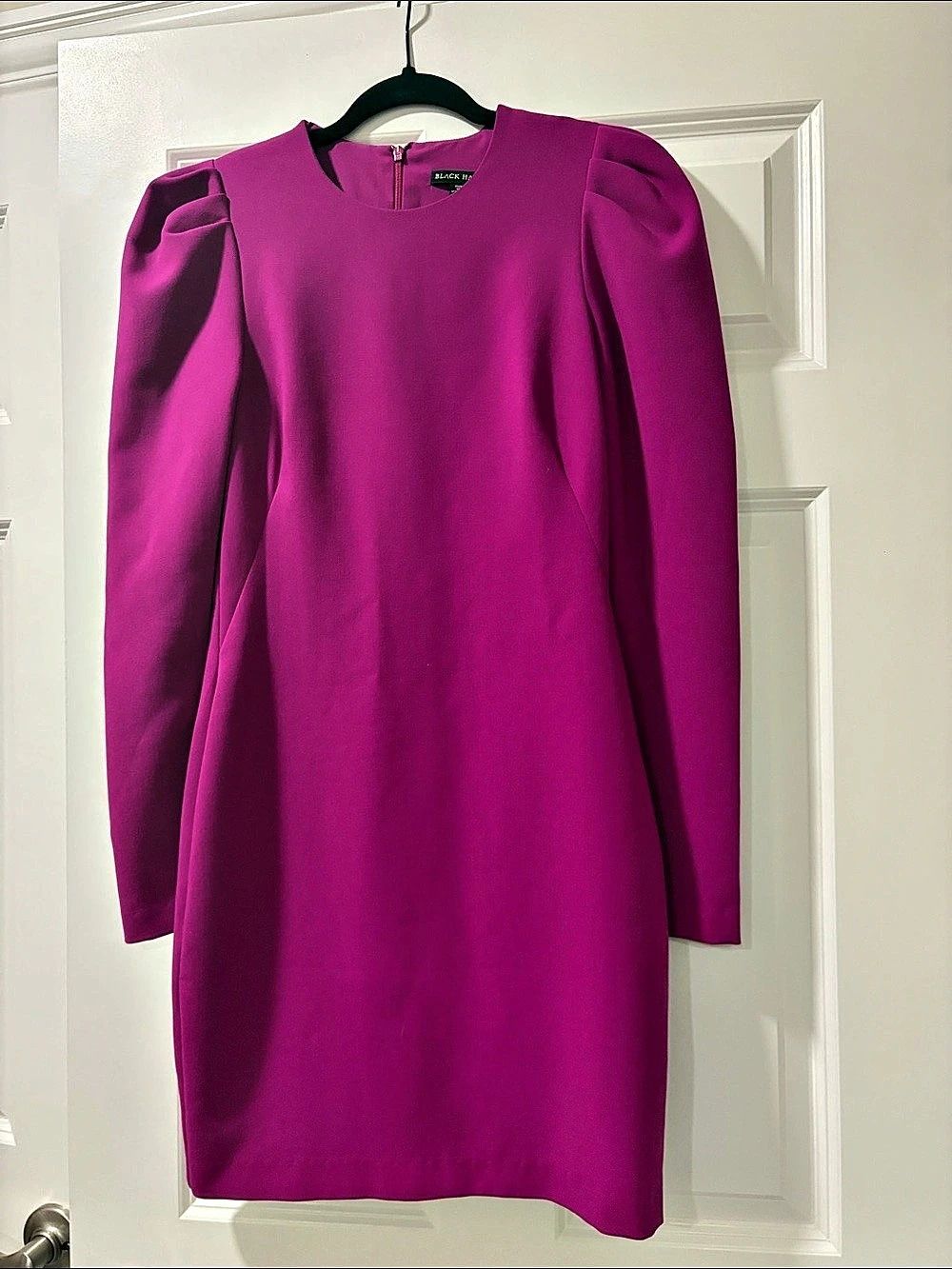 Black Halo Dress in Rich Pink Size 4 Like New